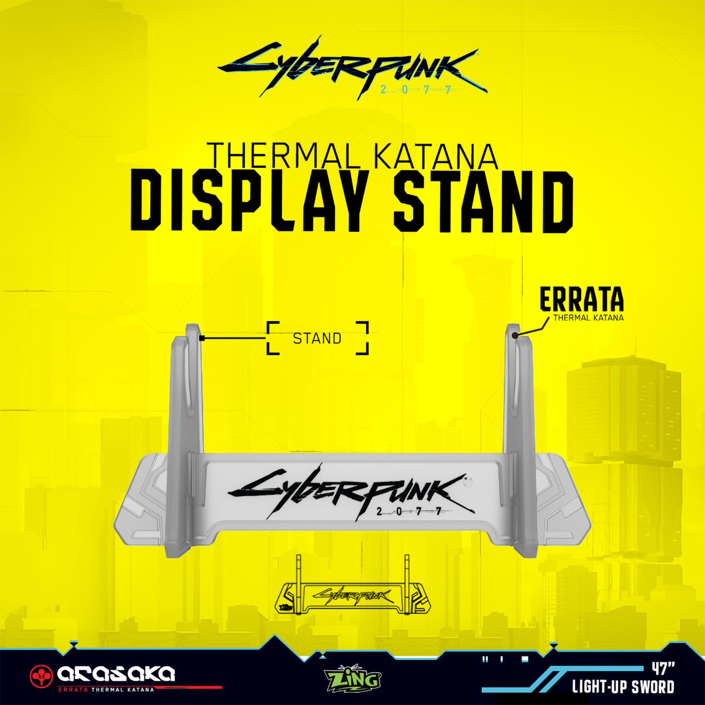 Cyberpunk 2077 Thermal Katana Functional Replicas by Zing Pop Shop – ERRATA & Valentino Editions