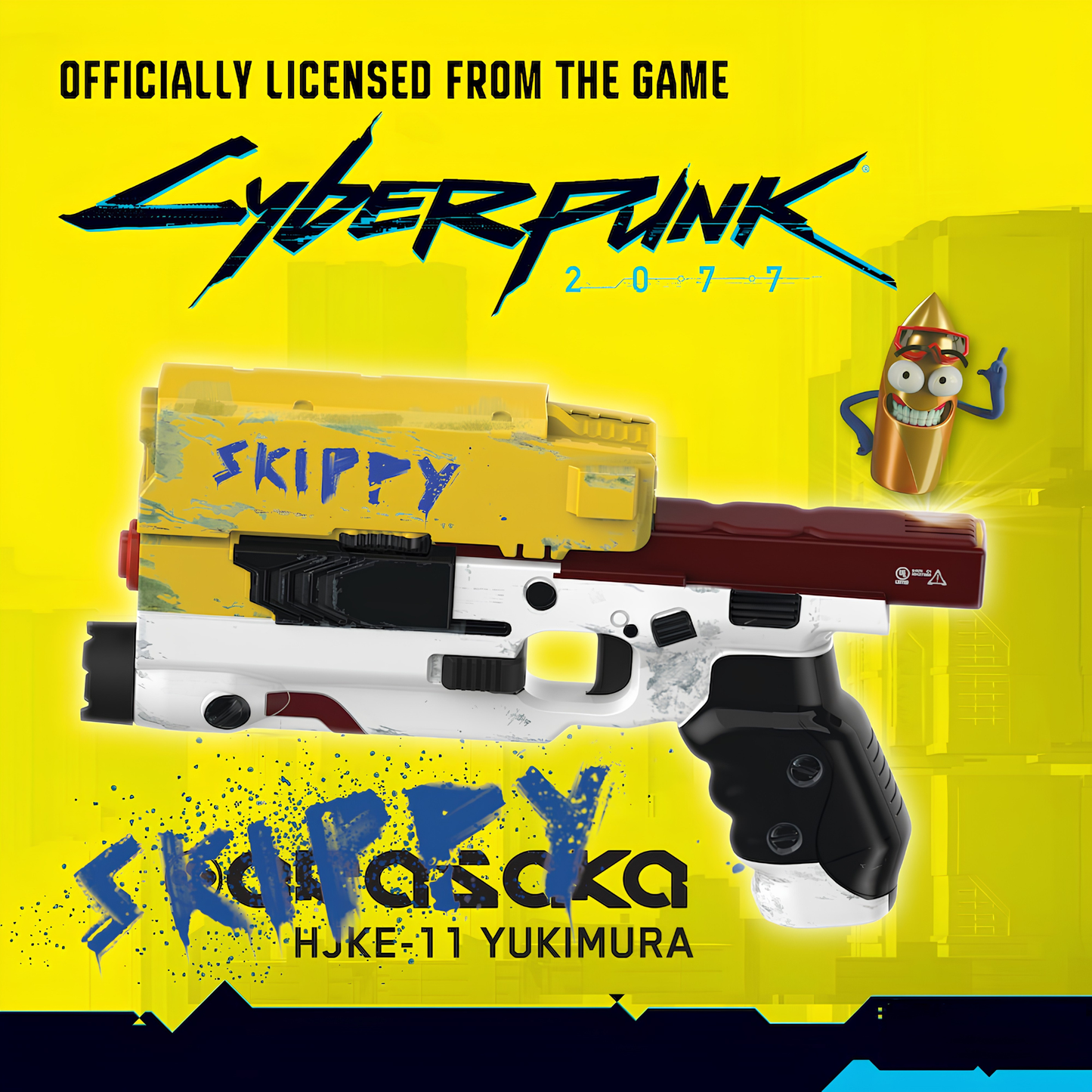 Cyberpunk 2077 Skippy Smart Pistol Functional Replica by Zing Pop Shop