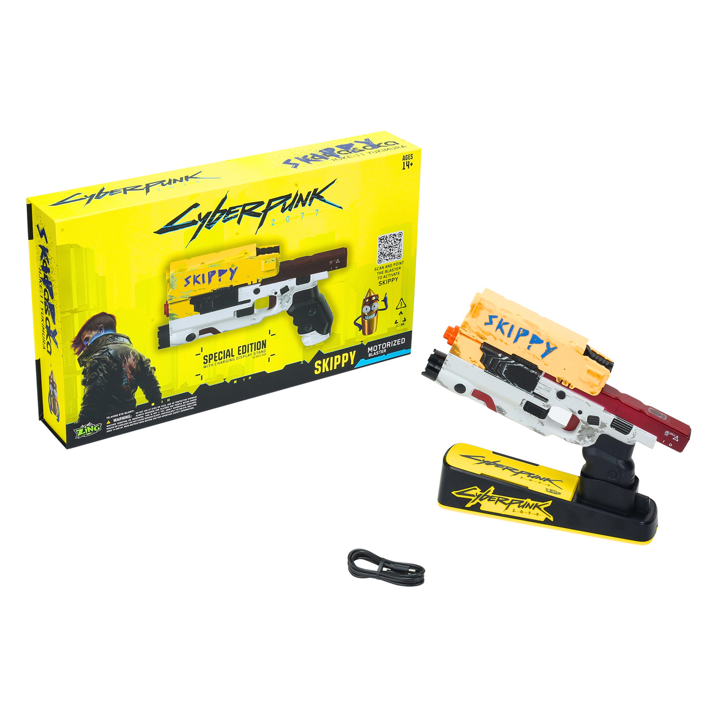 Cyberpunk 2077 Skippy Smart Pistol Functional Replica by Zing Pop Shop