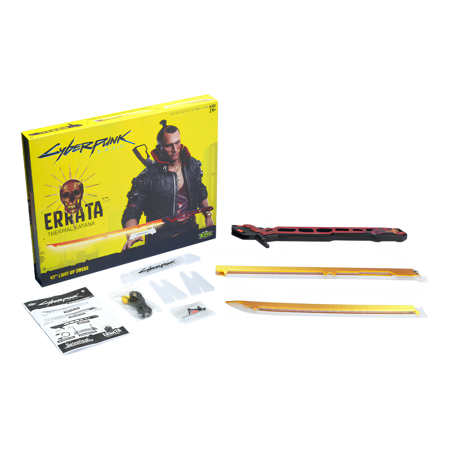 Cyberpunk 2077 Thermal Katana Functional Replicas by Zing Pop Shop – ERRATA & Valentino Editions