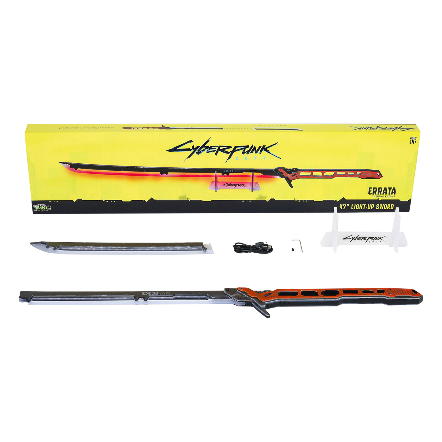 Cyberpunk 2077 Thermal Katana Functional Replicas by Zing Pop Shop – ERRATA & Valentino Editions