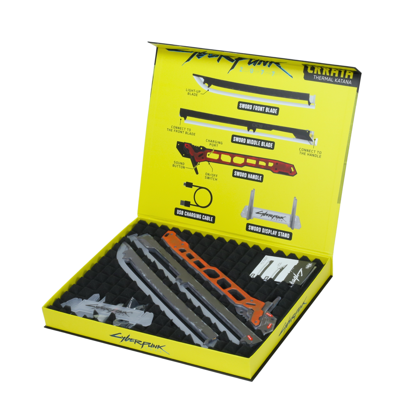 Cyberpunk 2077 Thermal Katana Functional Replicas by Zing Pop Shop – ERRATA & Valentino Editions