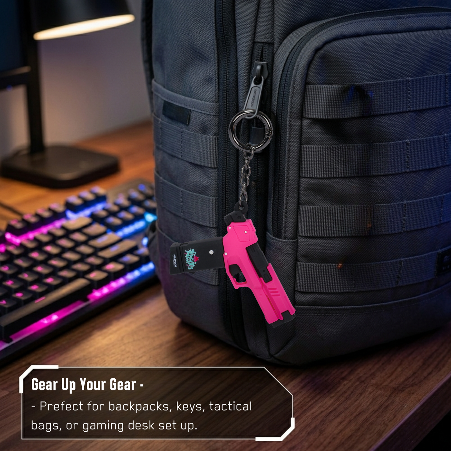 Cyberpunk 3D Weapon Keychains by Zing Pop Shop – Choose Your Loadout
