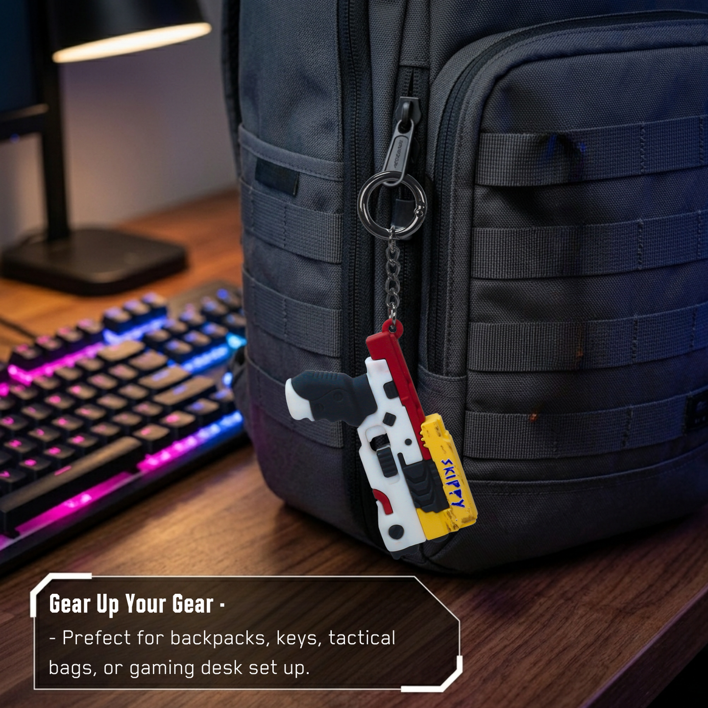 Cyberpunk 3D Weapon Keychains by Zing Pop Shop – Choose Your Loadout