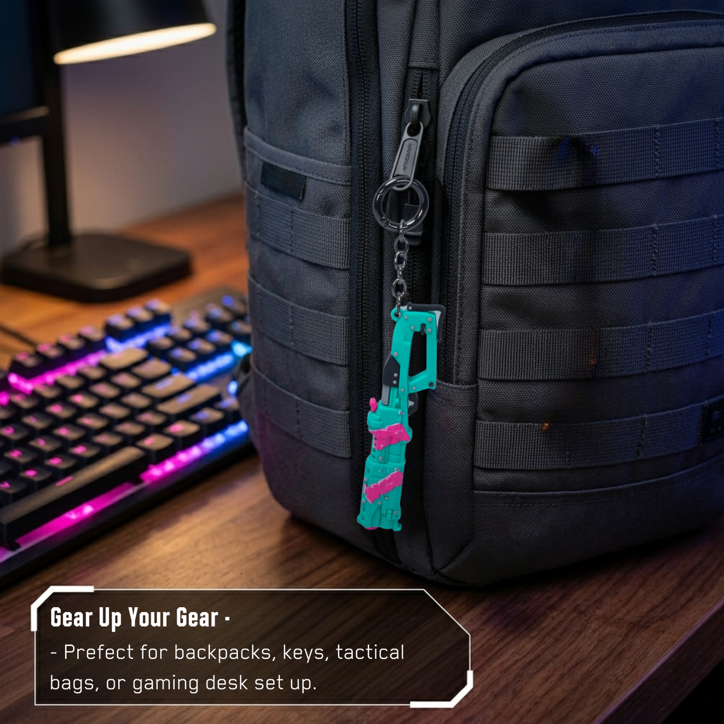 Cyberpunk 3D Weapon Keychains by Zing Pop Shop – Choose Your Loadout