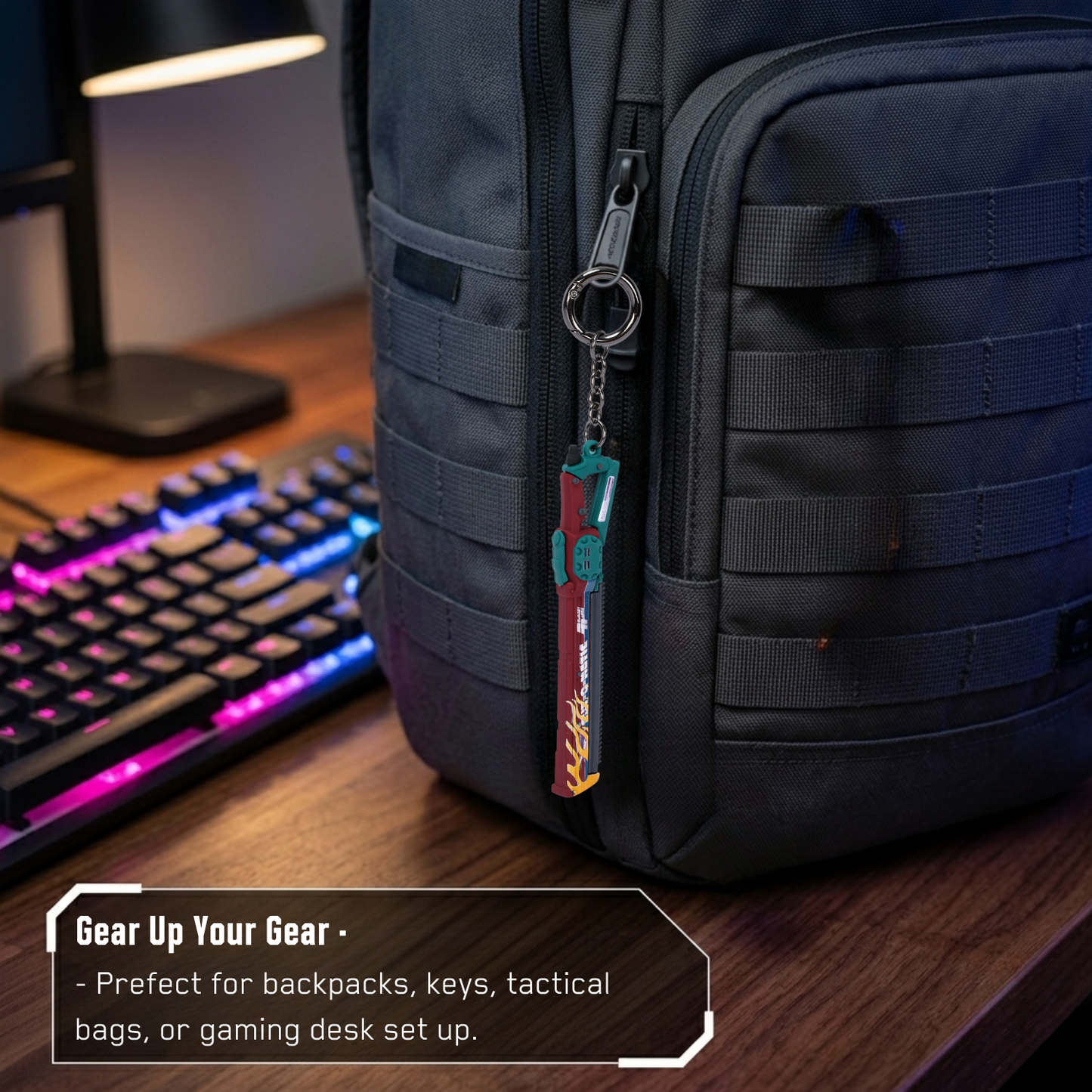 Cyberpunk 3D Weapon Keychains by Zing Pop Shop – Choose Your Loadout