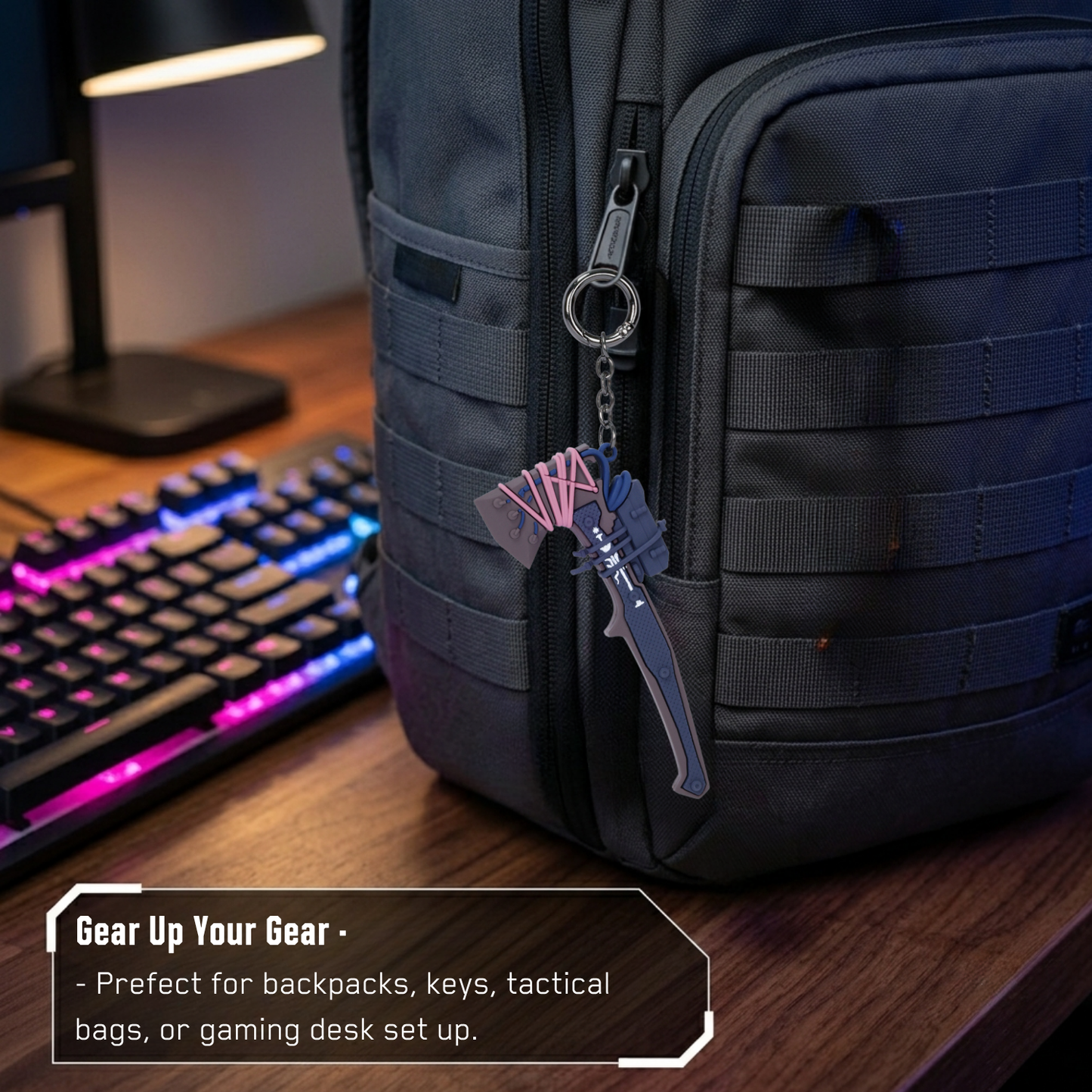 Cyberpunk 3D Weapon Keychains by Zing Pop Shop – Choose Your Loadout